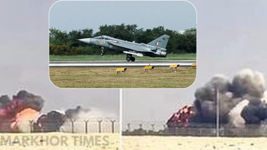 Tejas Fighter Crashes at Dubai Airshow