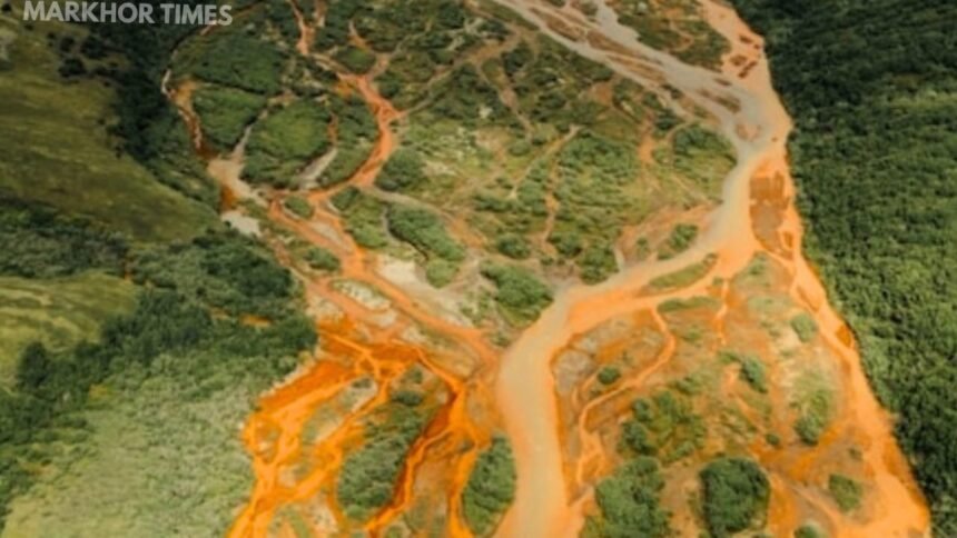 Alaska’s Rivers Turn Orange