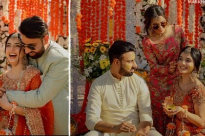 Laiba Khan Reveals Husband’s Picture at Mehndi Ceremony