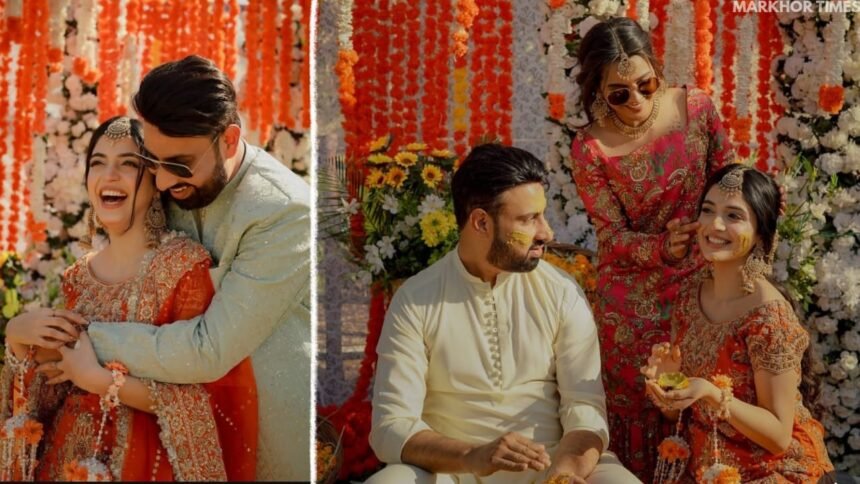 Laiba Khan Reveals Husband’s Picture at Mehndi Ceremony