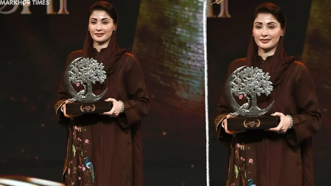 Maryam Nawaz Sharif Receives Special Women Leaders Award 2026