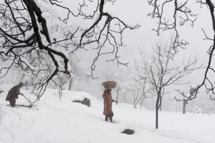 Snowfall Covers Quetta and Balochistan in White