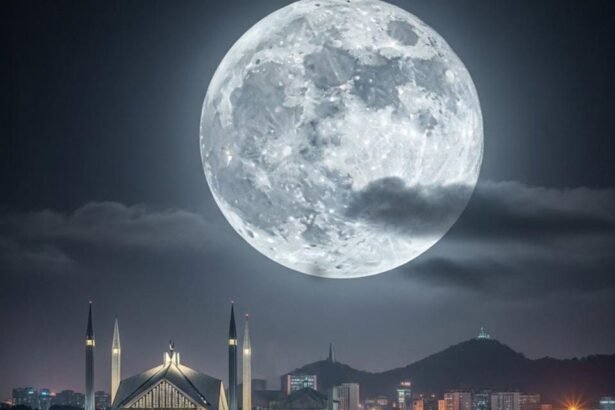 Wolf Moon Lights Up Pakistan’s Sky