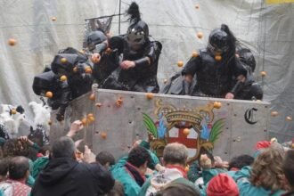 Italy’s Famous Battle of the Oranges Ends After Three Days of Colorful Chaos