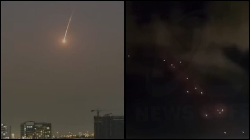 Iran Launches Missile Strikes on Israel and US Bases, Escalating Middle East Tensions