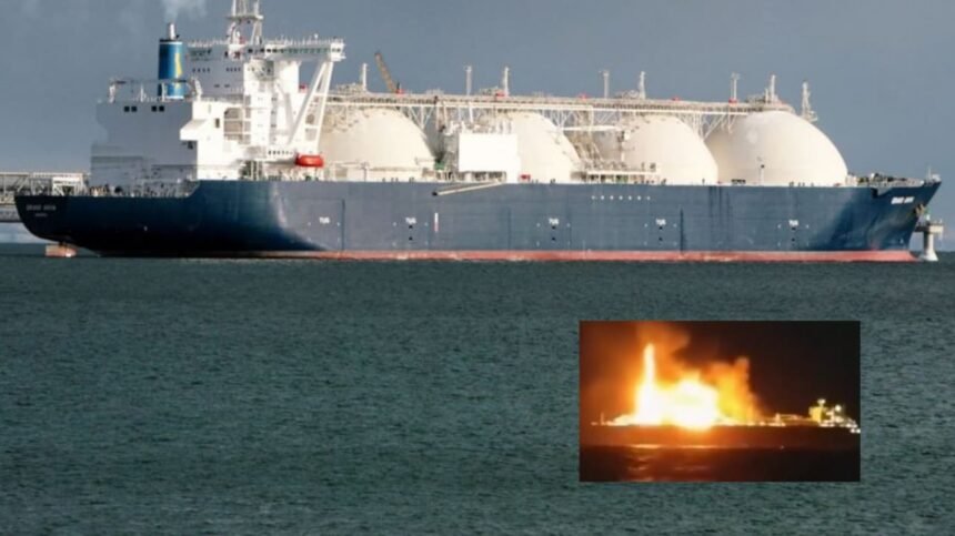 Russian LNG Tanker Sinks in Mediterranean After Explosions