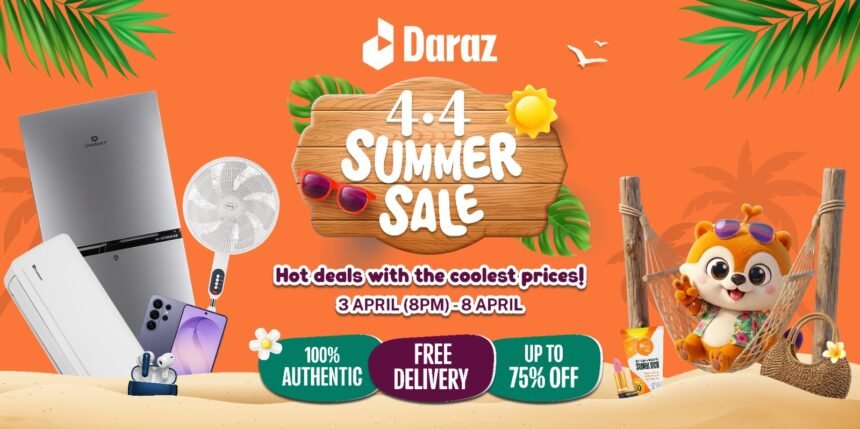 Daraz Pakistan brings the heat down with its 4.4 Summer Sale