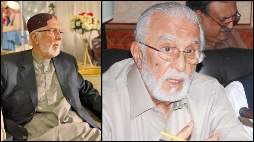 Former Punjab Governor Zulfiqar Khosa Dies at 90 in Lahore