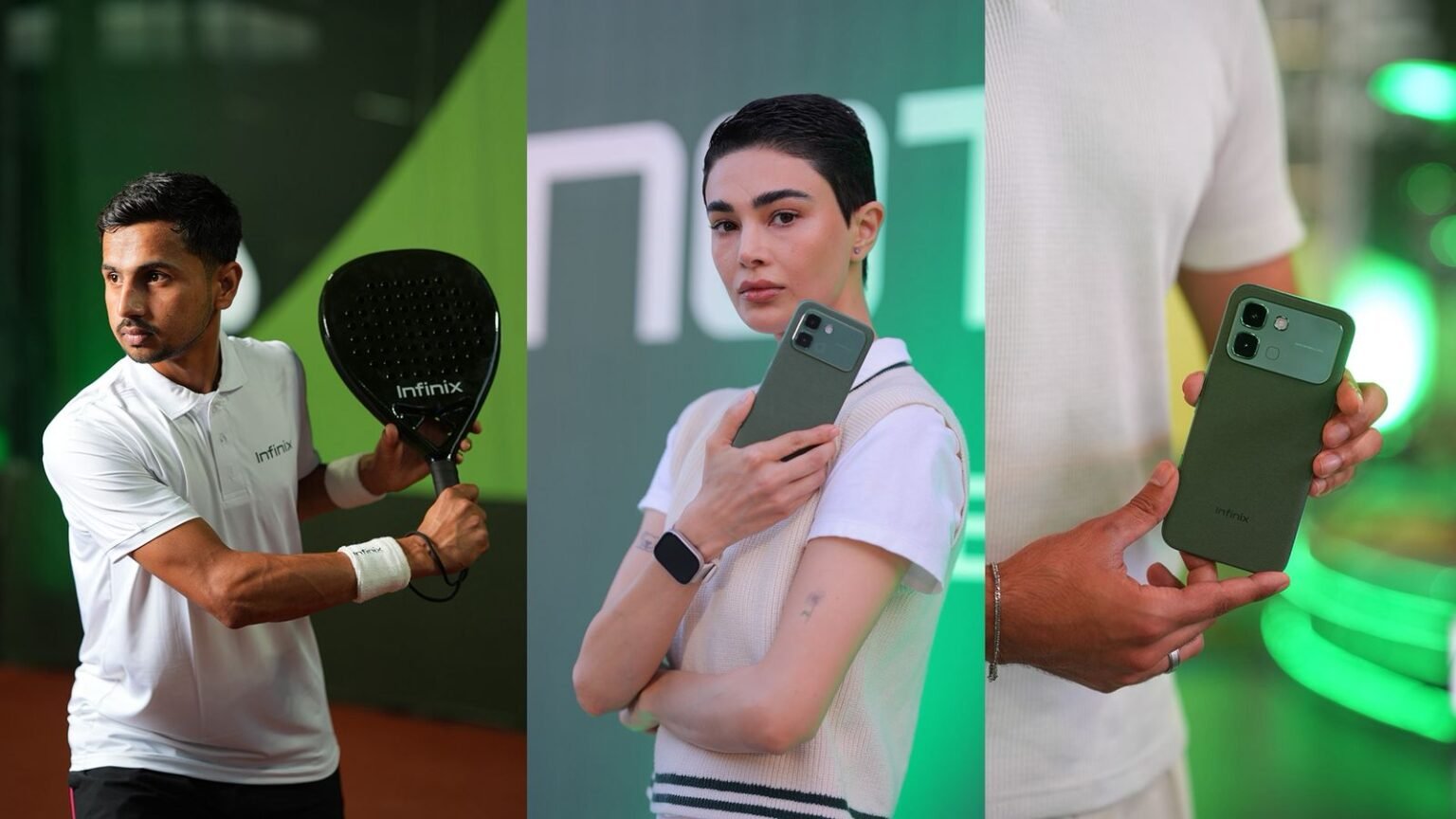 Infinix just turned Padel Night into a whole vibe with the NOTE Edge Launch