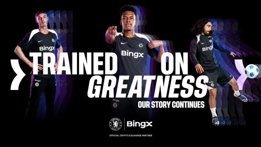 BingX Renews Chelsea FC Partnership Bolstering Leadership in Global Sports Strategy