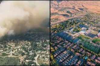 Sandy Fire in Simi Valley Spreads Fast, Thousands Ordered to Evacuate