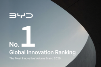 BYD Tops CAM Global Automotive Innovation Ranking in Historic First