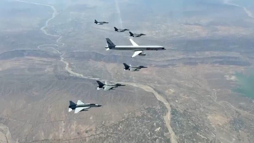 PAF Presents Aerial Salute to Iranian President Masoud Pezeshkian