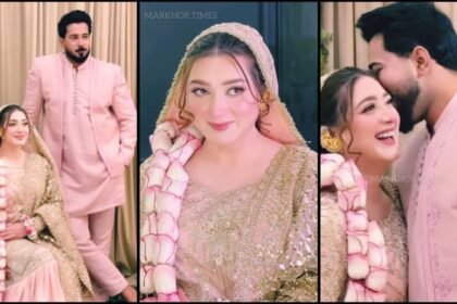 Pakistani actress and model Momina Iqbal's wedding celebrations