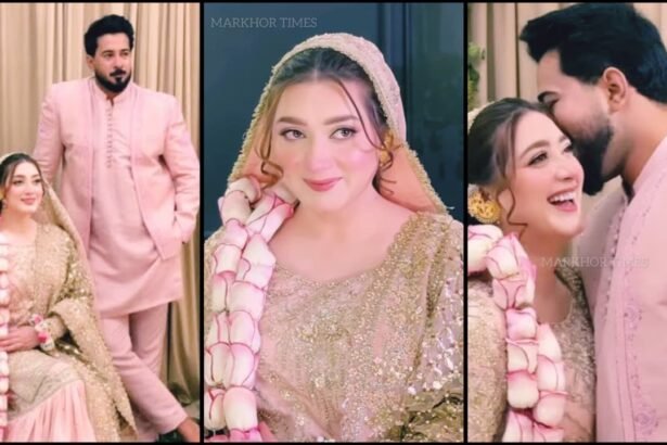 Pakistani actress and model Momina Iqbal's wedding celebrations