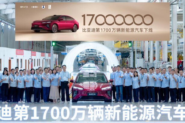 BYD Rolls Out Its 17 Millionth New Energy Vehicle, Setting a New Acceleration Rec-ord for the Global NEV Industry