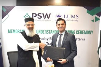 LUMS, PSW Sign MoU to Boost Trade Facilitation Capacity, Research