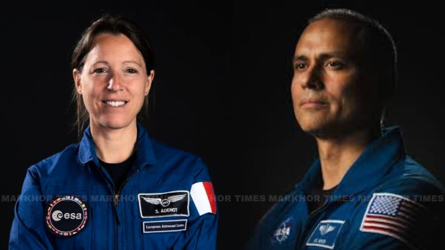 Anil Menon and Sophie Adenot Complete ISS Spacewalk