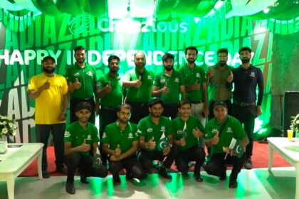 Cheezious Celebrated Independence Day with Patriotic Rally and Corporate Engagement Event at Gulberg Branch