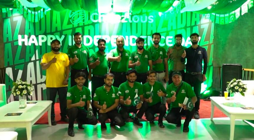 Cheezious Celebrated Independence Day with Patriotic Rally and Corporate Engagement Event at Gulberg Branch