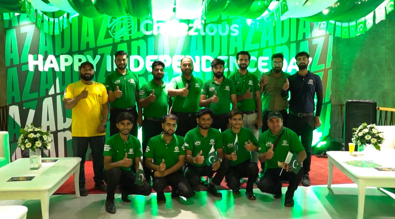 Cheezious Celebrated Independence Day with Patriotic Rally and Corporate Engagement Event at Gulberg Branch