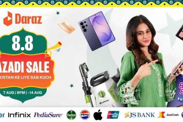 Daraz Pakistan Marks the Spirit of Independence with 8.8 Deals of Up to 80% and Exciting Shop & Win Prizes
